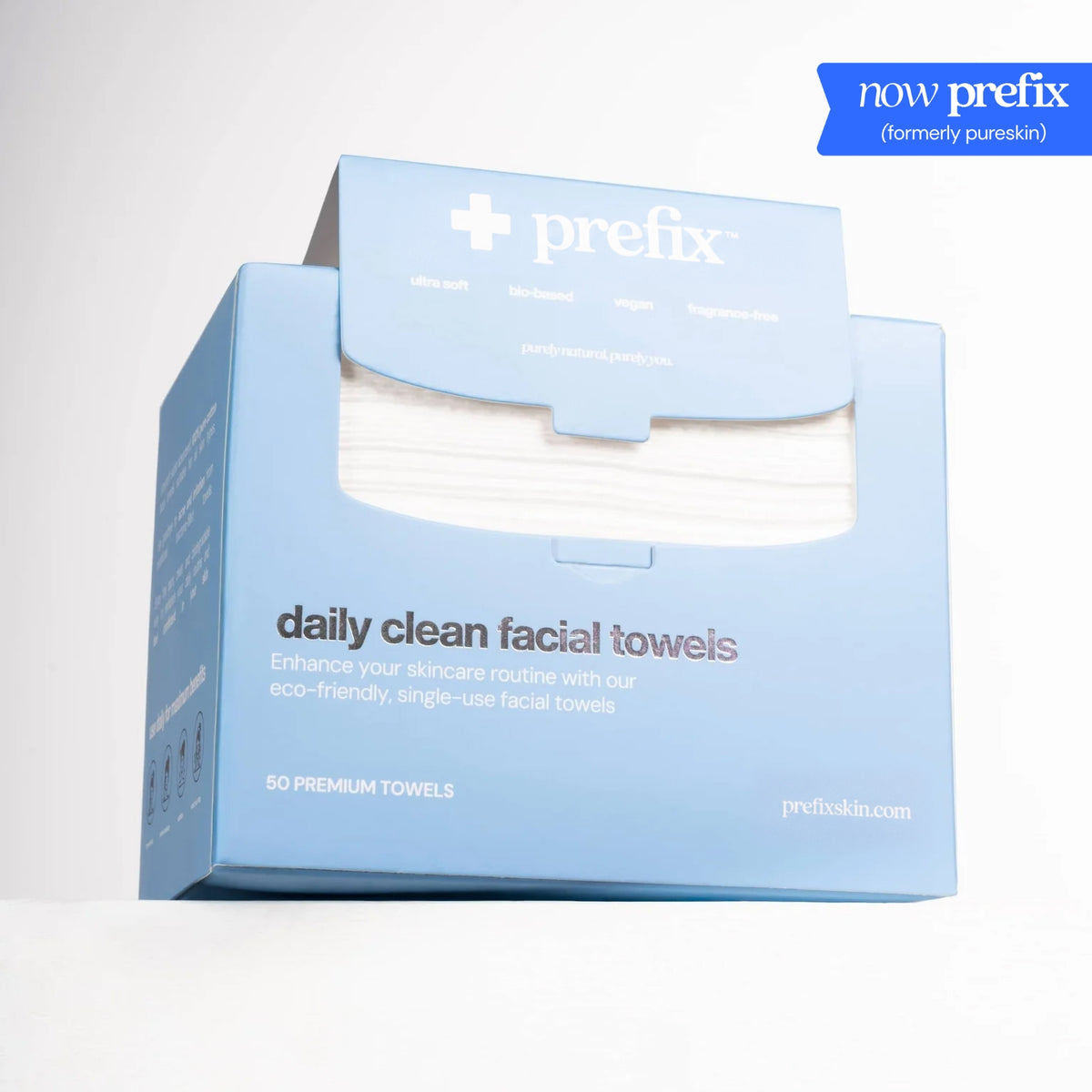 prefix™ daily clean face towels