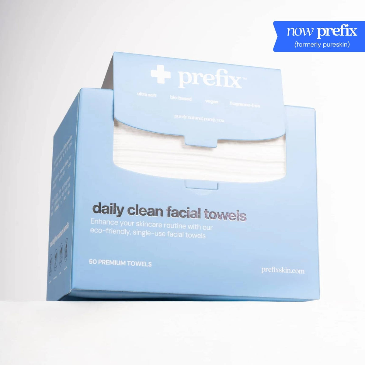 prefix™ daily clean facial towels