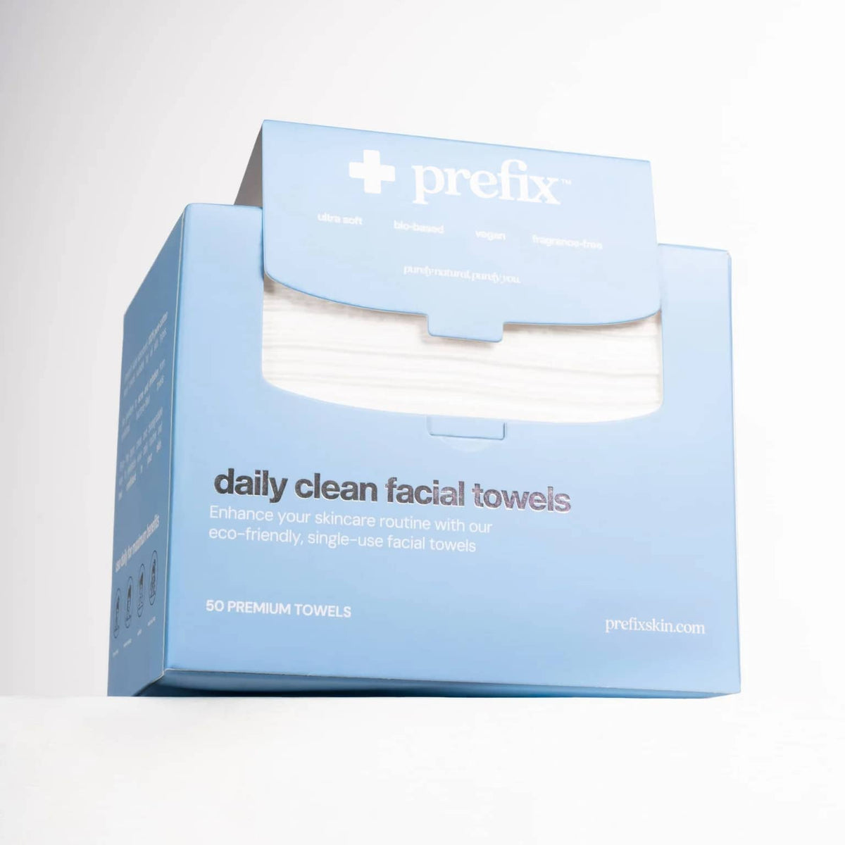 prefix™ daily clean facial towels