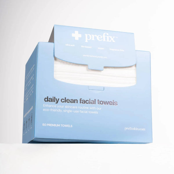 prefix™ daily clean facial towels