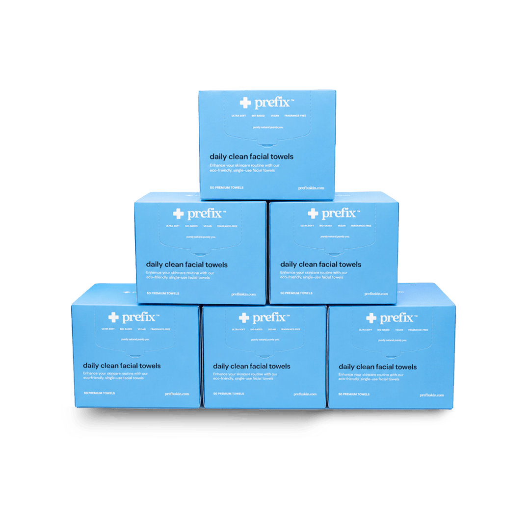 prefix™ daily clean facial towels