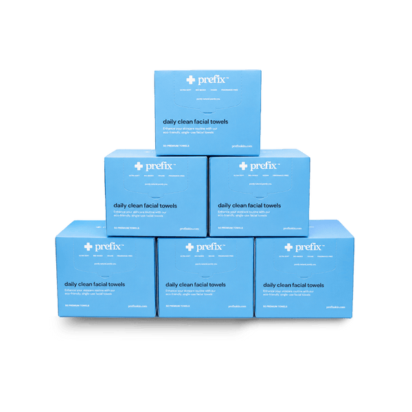 prefix™ daily clean facial towels