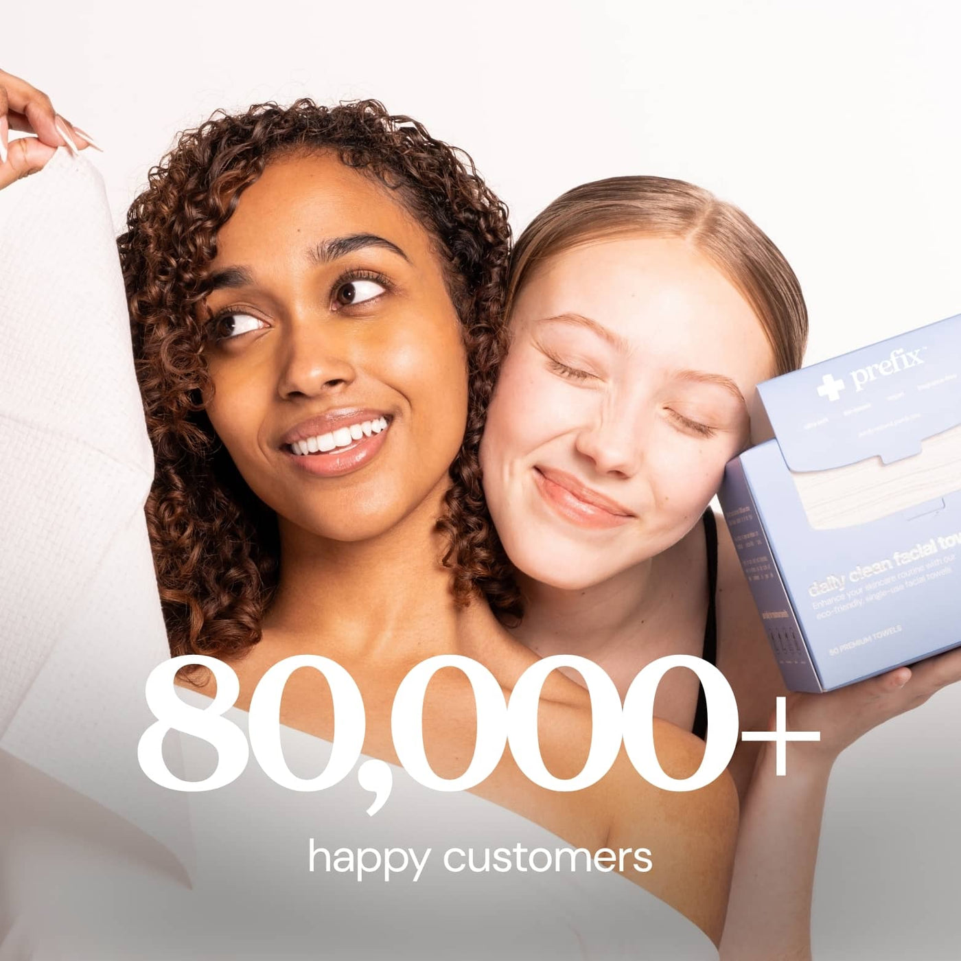 prefix™ daily clean facial towels