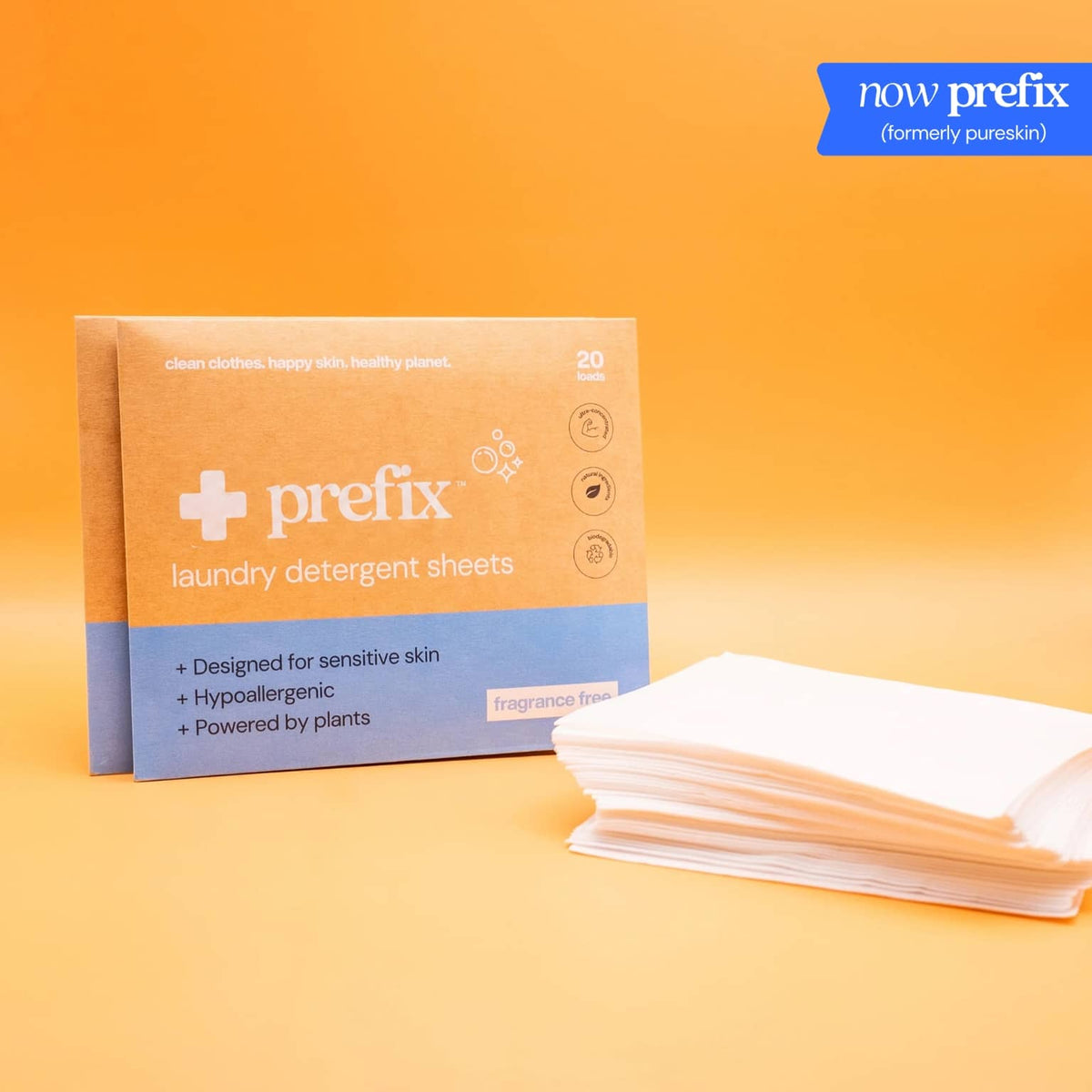 prefix™ laundry detergent sheets